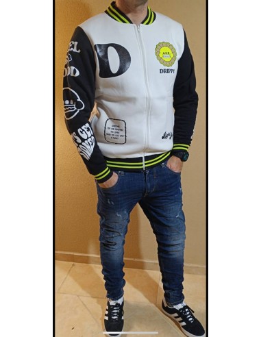 Felpa D con zip
